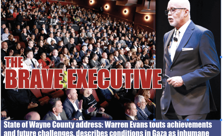 State of Wayne County address: Evans touts achievements and future challenges, describes conditions in Gaza as inhumane